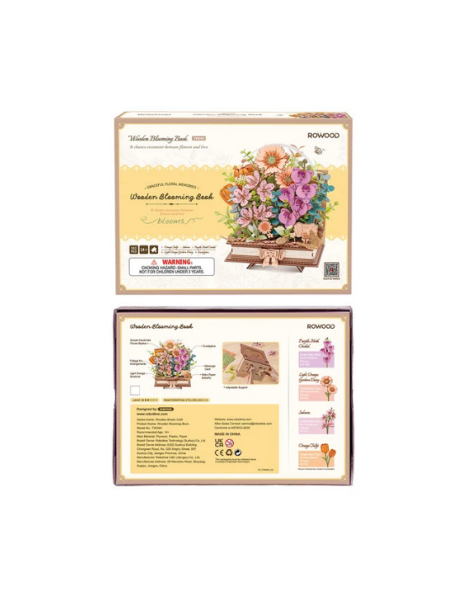 Rowood Rowood - Wooden Blooming Book