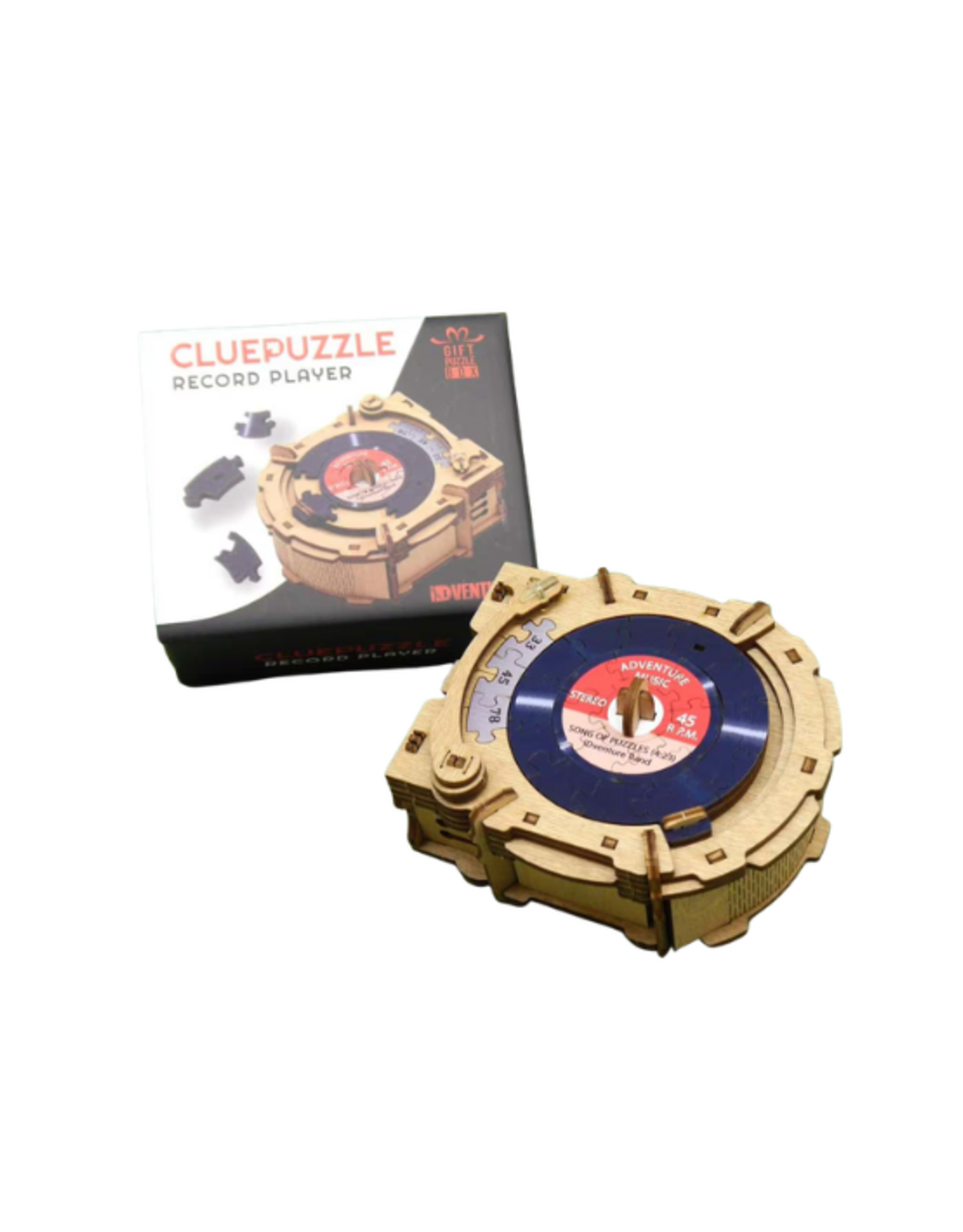 IDVENTURE IDVenture - Gift Puzzle Box - Record Player