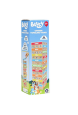 Moose Toys - Bluey: Wooden Tumbling Tower