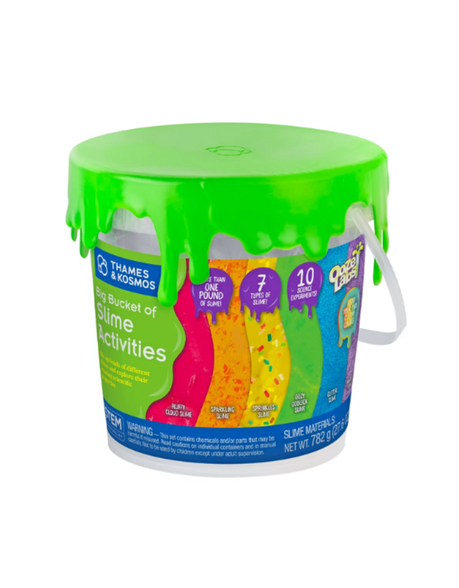Thames & Kosmos Thames & Kosmos - Ooze Labs: Big Bucket of Slime Activities
