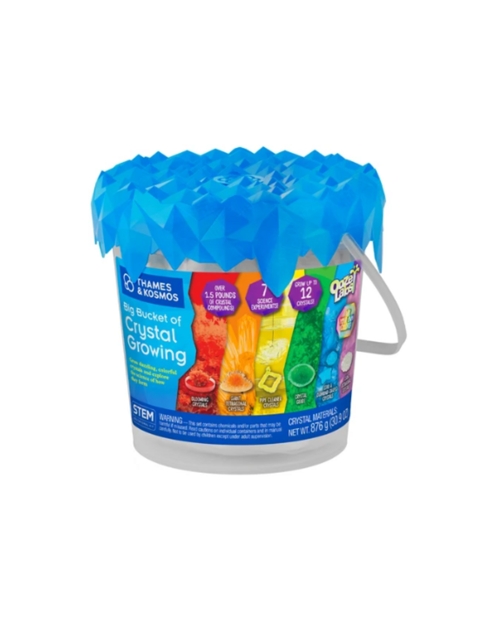 Thames & Kosmos Thames & Kosmos - Ooze Labs: Big Bucket of Crystal Growing