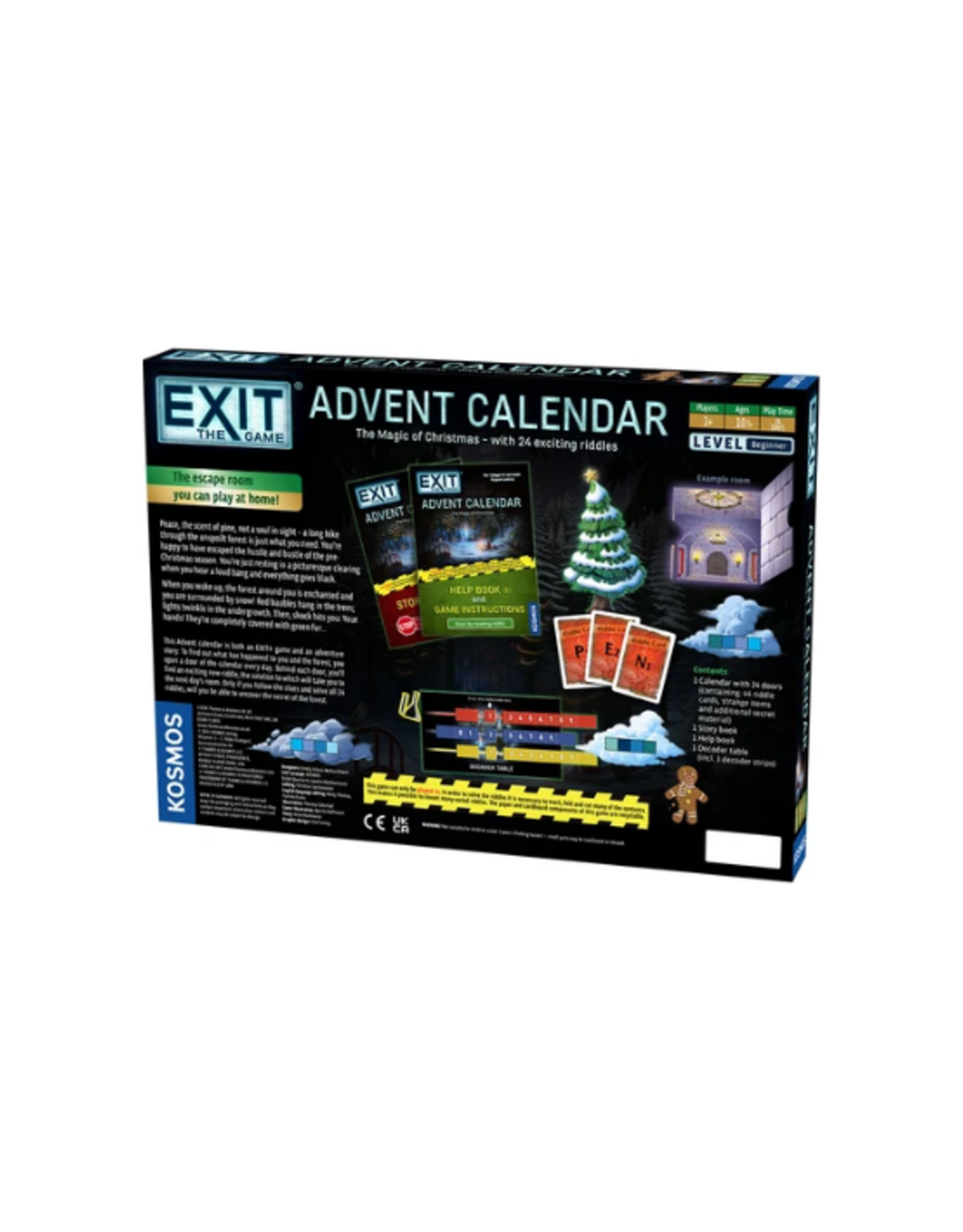 Thames & Kosmos Thames & Kosmos - EXIT: The Game - Advent Calendar - The Magic of Christmas