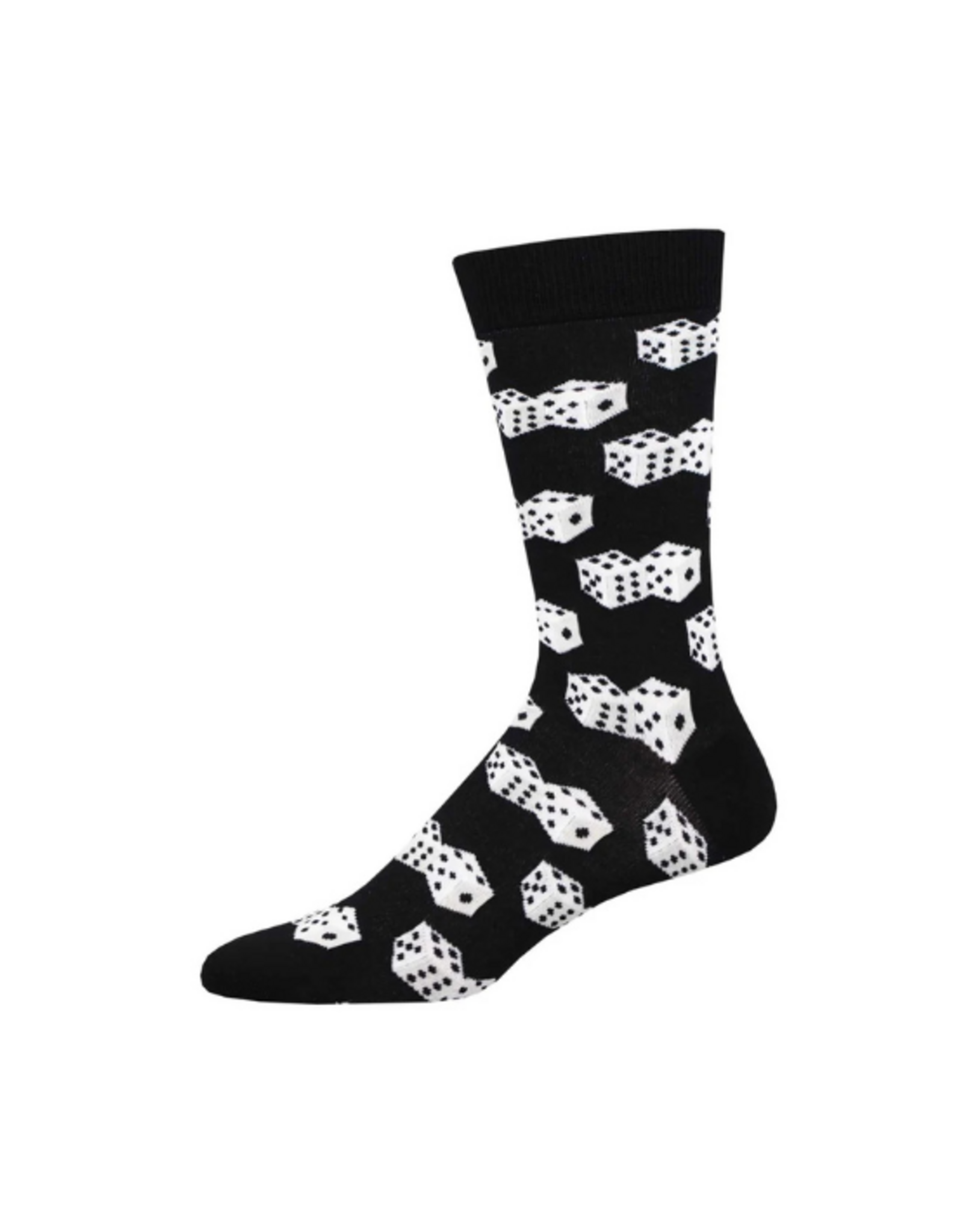 Socksmith Socksmith - Lucky 7s Black L/XL (Bamboo)