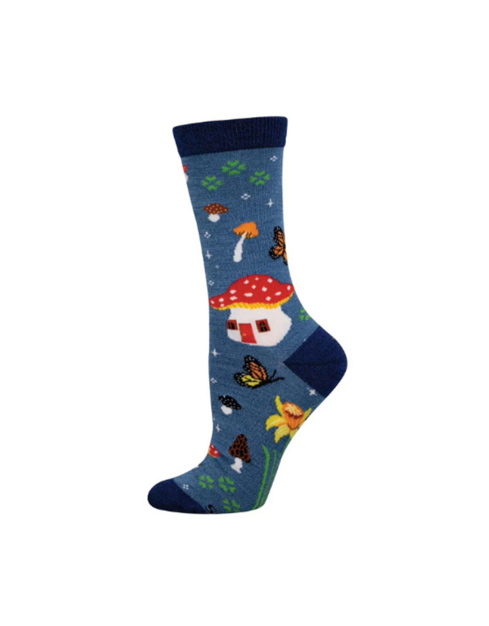 Socksmith Socksmith - Magical Forest Blue S/M (Bamboo)