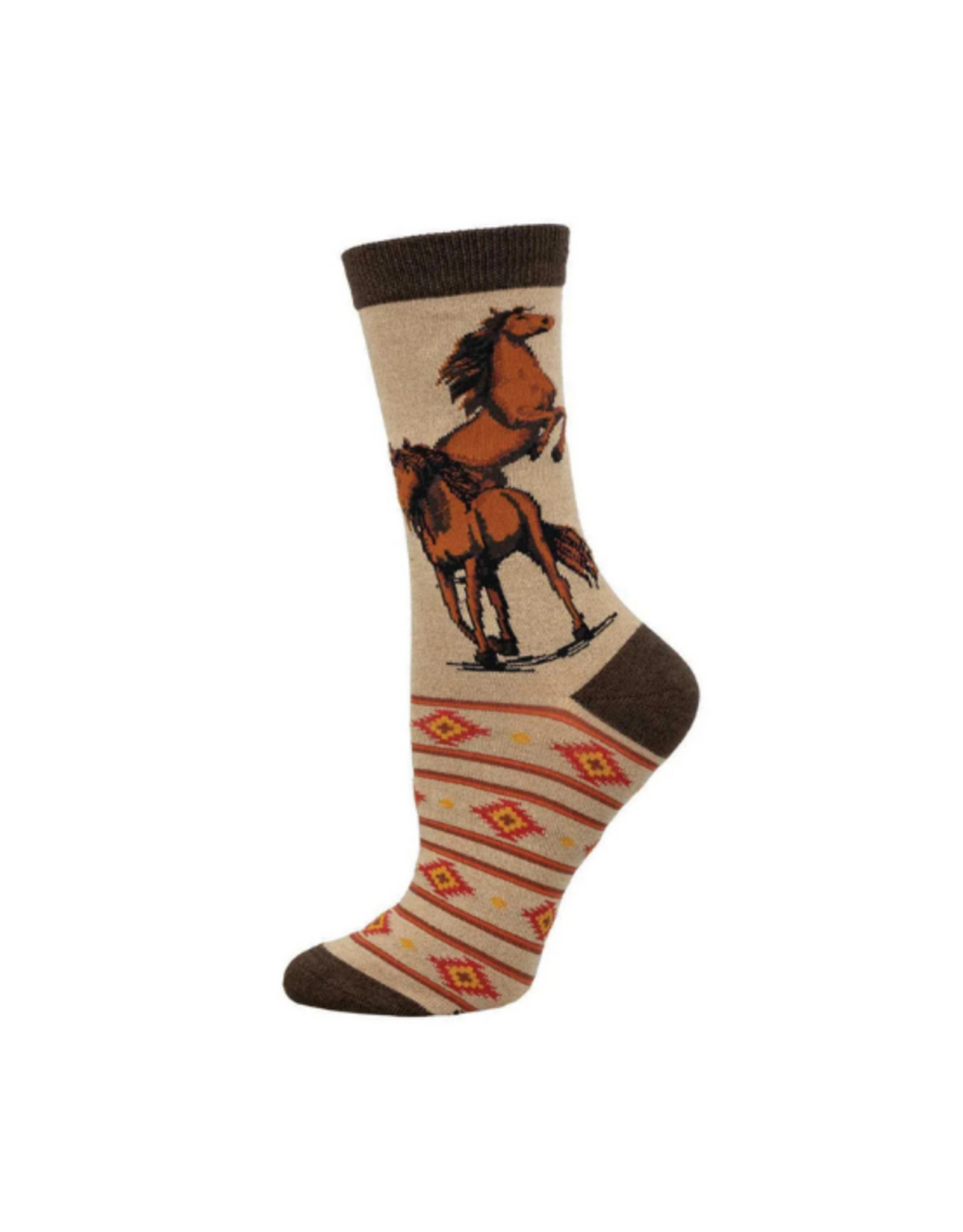 Socksmith Socksmith - Wild, Wild, Horses Hemp S/M (Bamboo)