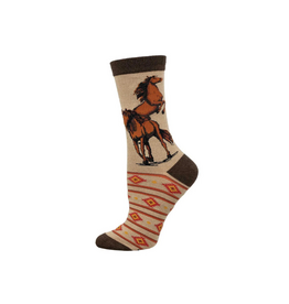 Socksmith Wild, Wild, Horses Hemp S/M (Bamboo)