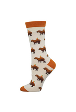 Socksmith Socksmith - Capybara Orange Ivory S/M (Bamboo)