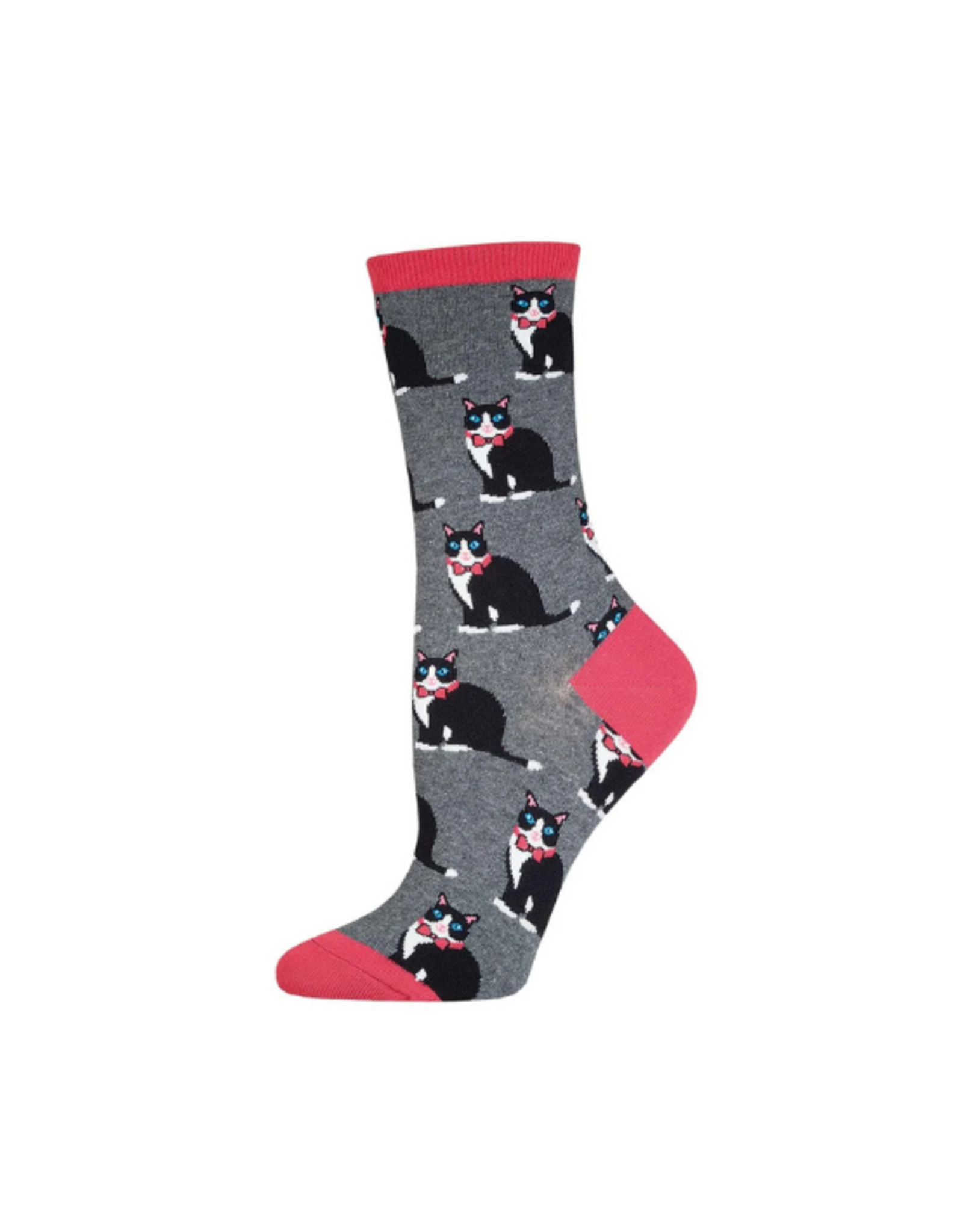 Socksmith Socksmith - Tuxedo Cats Gray S/M
