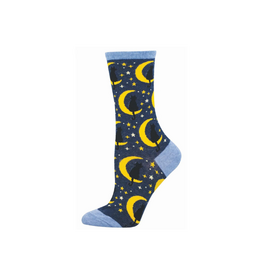 Socksmith Lunar Cat Navy S/M