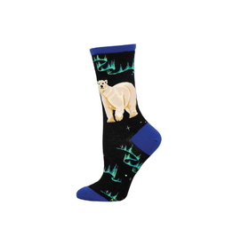 Socksmith Polar Bear Black S/M
