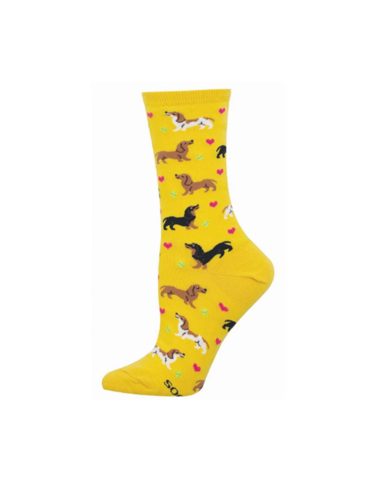 Socksmith Socksmith - Doxie Love Yellow S/M