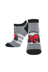 Socksmith Socksmith - Heart Beats Gray S/M