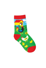 Socksmith Socksmith - Mo' Chickens Green 2-4yrs