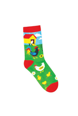 Socksmith Socksmith - Mo' Chickens Green 4-7yrs