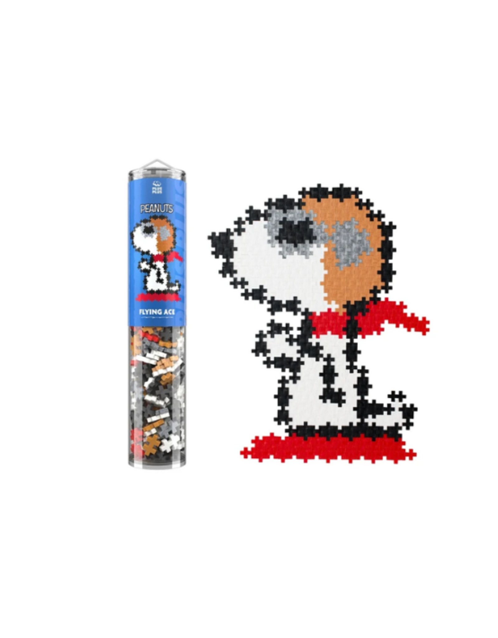 Plus Plus - Peanuts Puzzle by Number Flying Ace