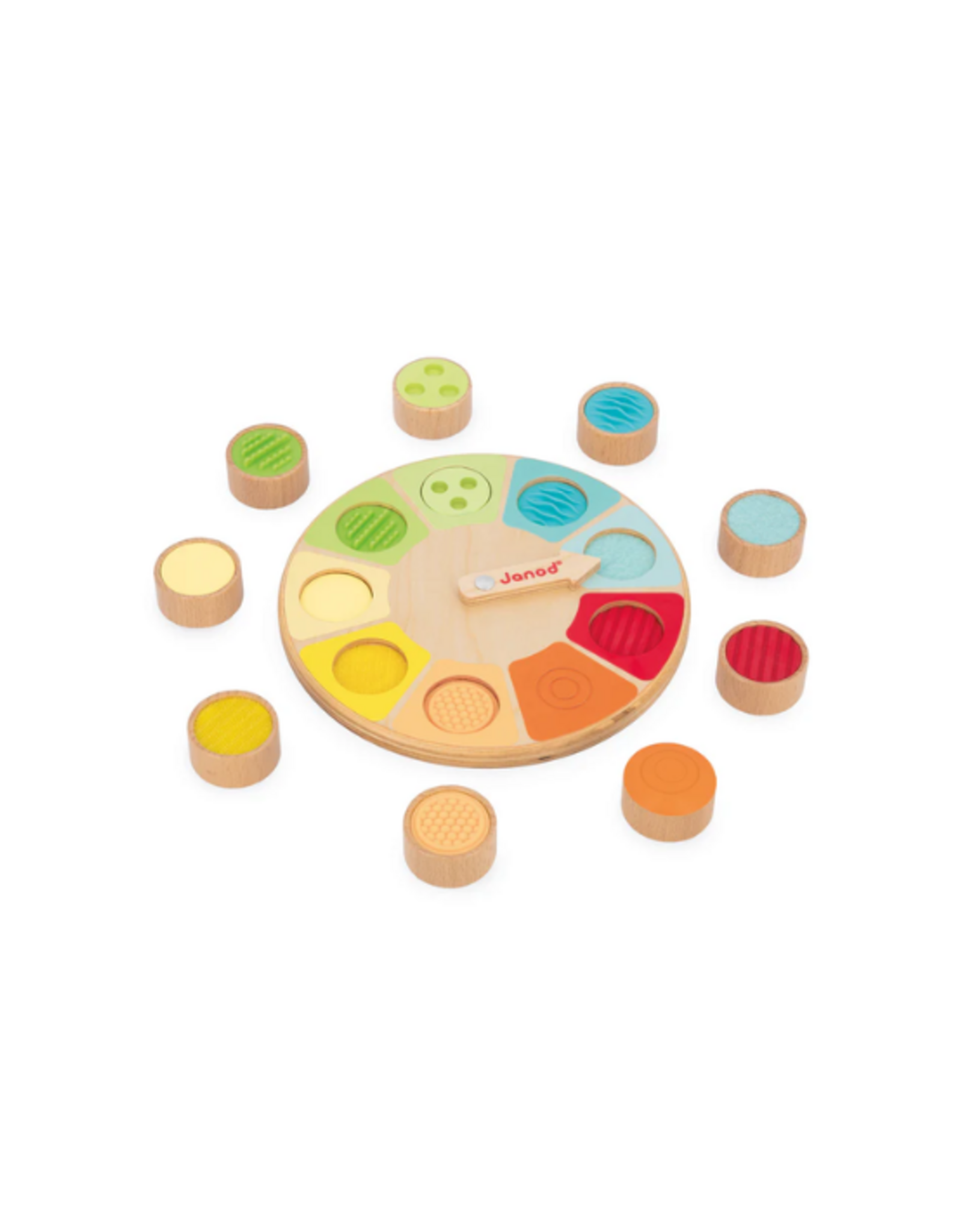 Janod Janod - Sensory Memo Touch Wheel