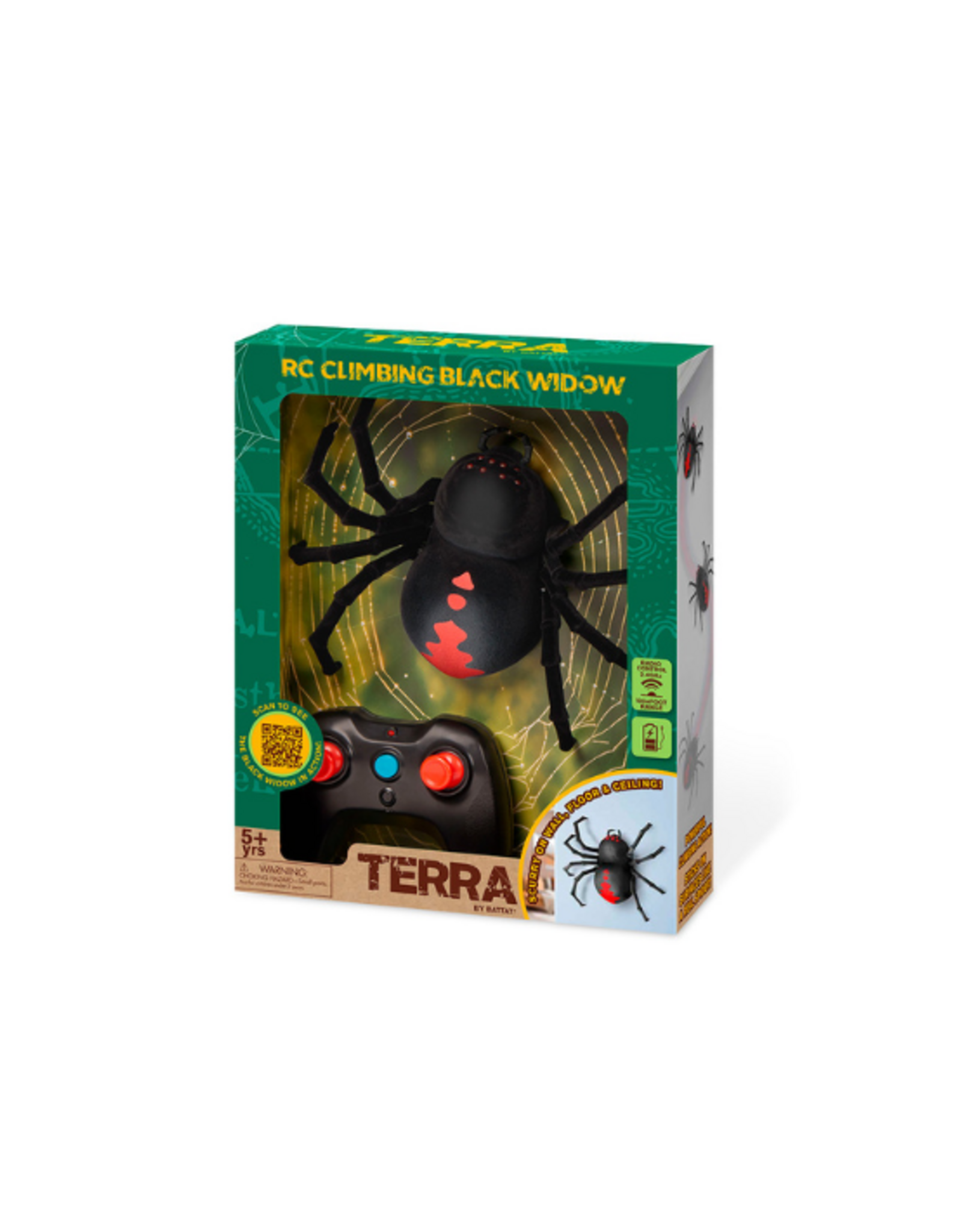 Terra - RC Climbing Black Widow Spider