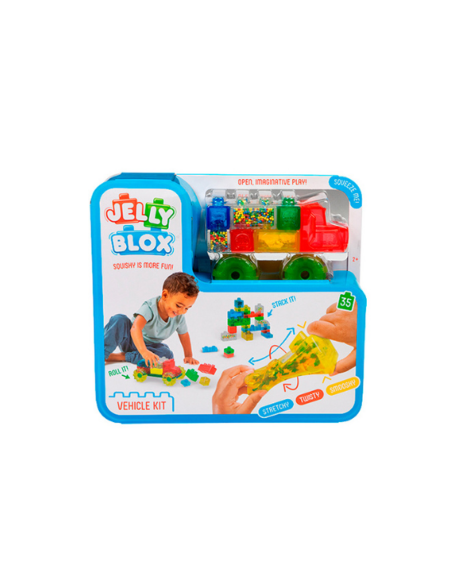 Goliath Games Goliath - Jelly Blox - Vehicle Kit 35 pcs