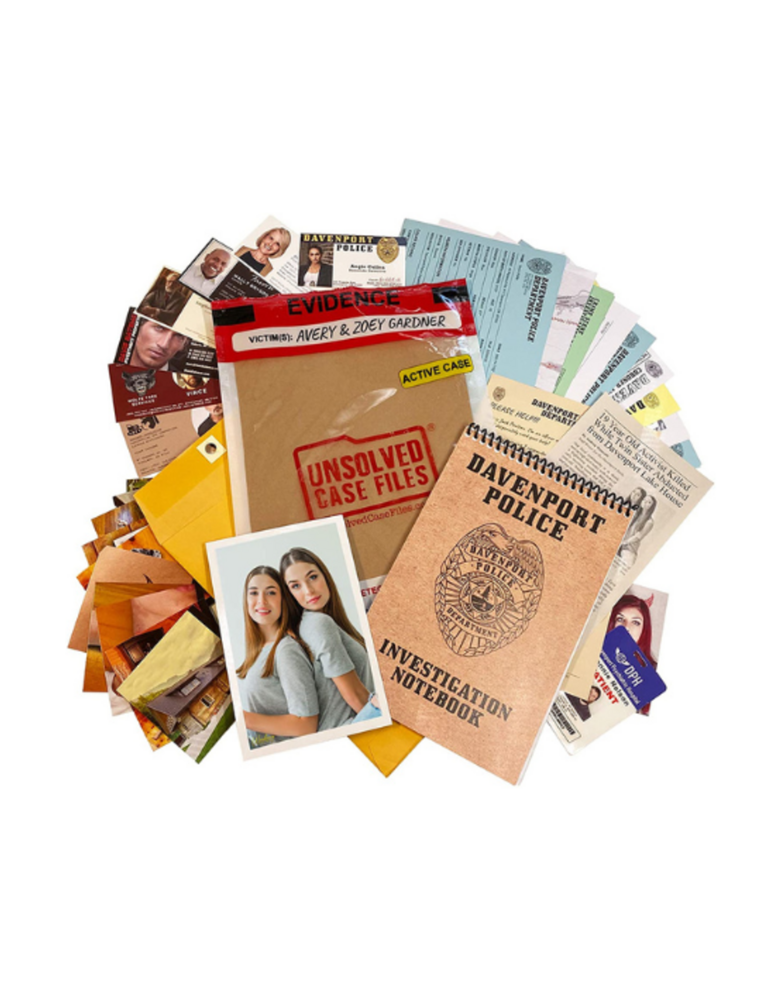 Goliath Games Goliath - Unsolved Case Files Avery and Zoey Gardner