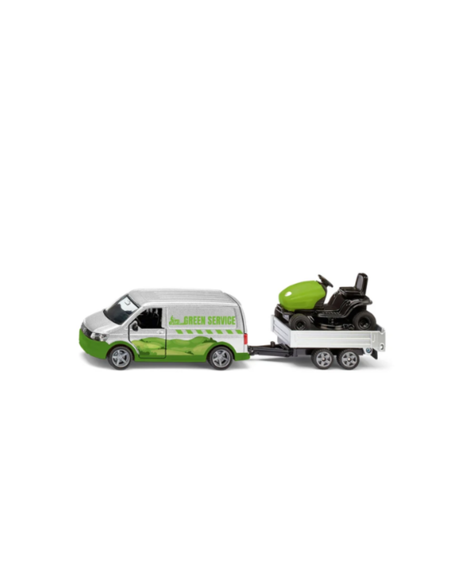 Siku Siku - VW T6 With Lawn Tractor (1:50)