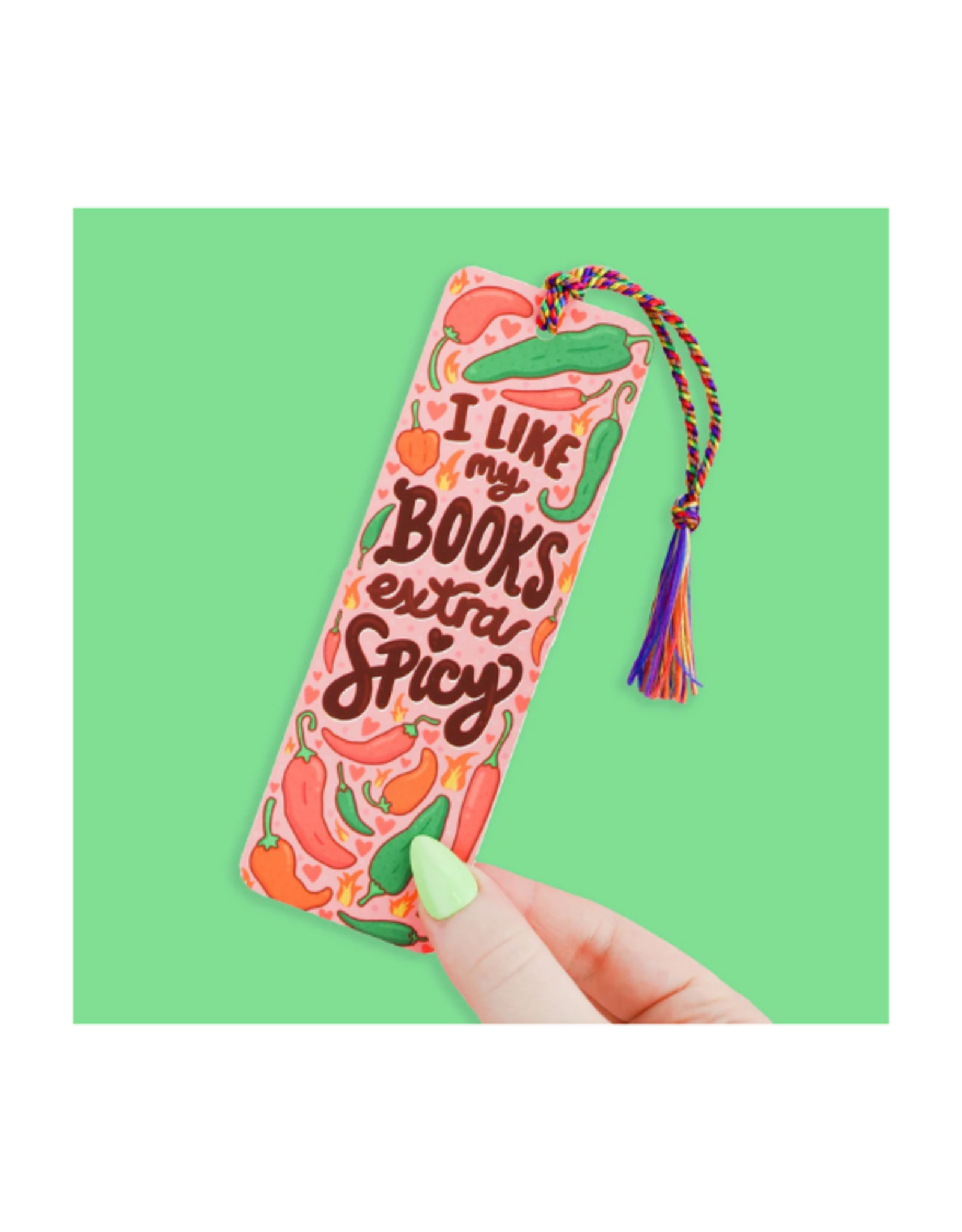 Turtle Soup Turtle's Soup - Like My Books Spicy Hot Peppers Bookmark