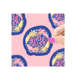 Turtle Soup Girls Night Vinyl Sticker