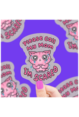 Turtle Soup Turtle's Soup - Call Mom I’m Scared Vinyl Sticker