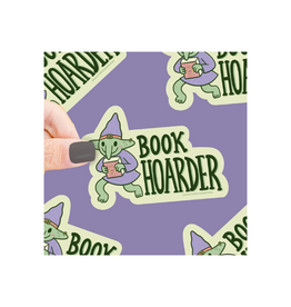 Turtle Soup Book Hoarder Vinyl Sticker