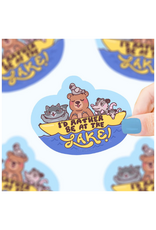 Turtle Soup Turtle's Soup - Rather Be at the Lake Vinyl Sticker