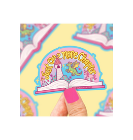 Turtle Soup Just One More Chapter Vinyl Sticker