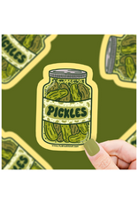 Turtle Soup Turtle's Soup - Delicious Pickle Jar Vinyl Sticker
