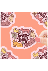 Turtle Soup Turtle's Soup - Friend to Dogs Vinyl Sticker