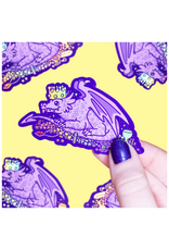 Turtle Soup Turtle's Soup - Dragon Treasure Hoard Holographic Vinyl Sticker