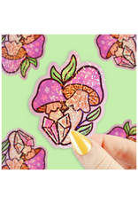 Turtle Soup Turtle's Soup - Magic Mushrooms Glitter Vinyl Sticker