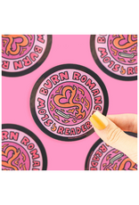 Turtle Soup Turtle's Soup - Slow Burn Reader Sparkly Vinyl Sticker