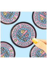 Turtle Soup Turtle's Soup - Sports Reader Sparkly Vinyl Sticker