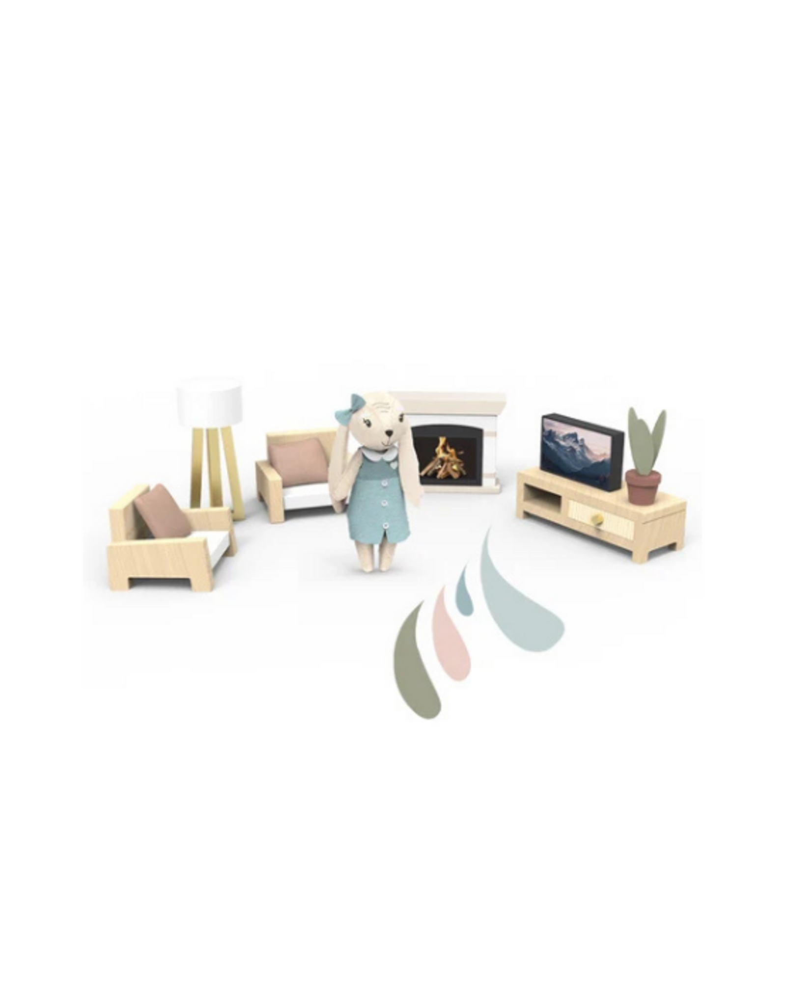 Speedy Monkey Speedy Monkey - Doll House Living Room