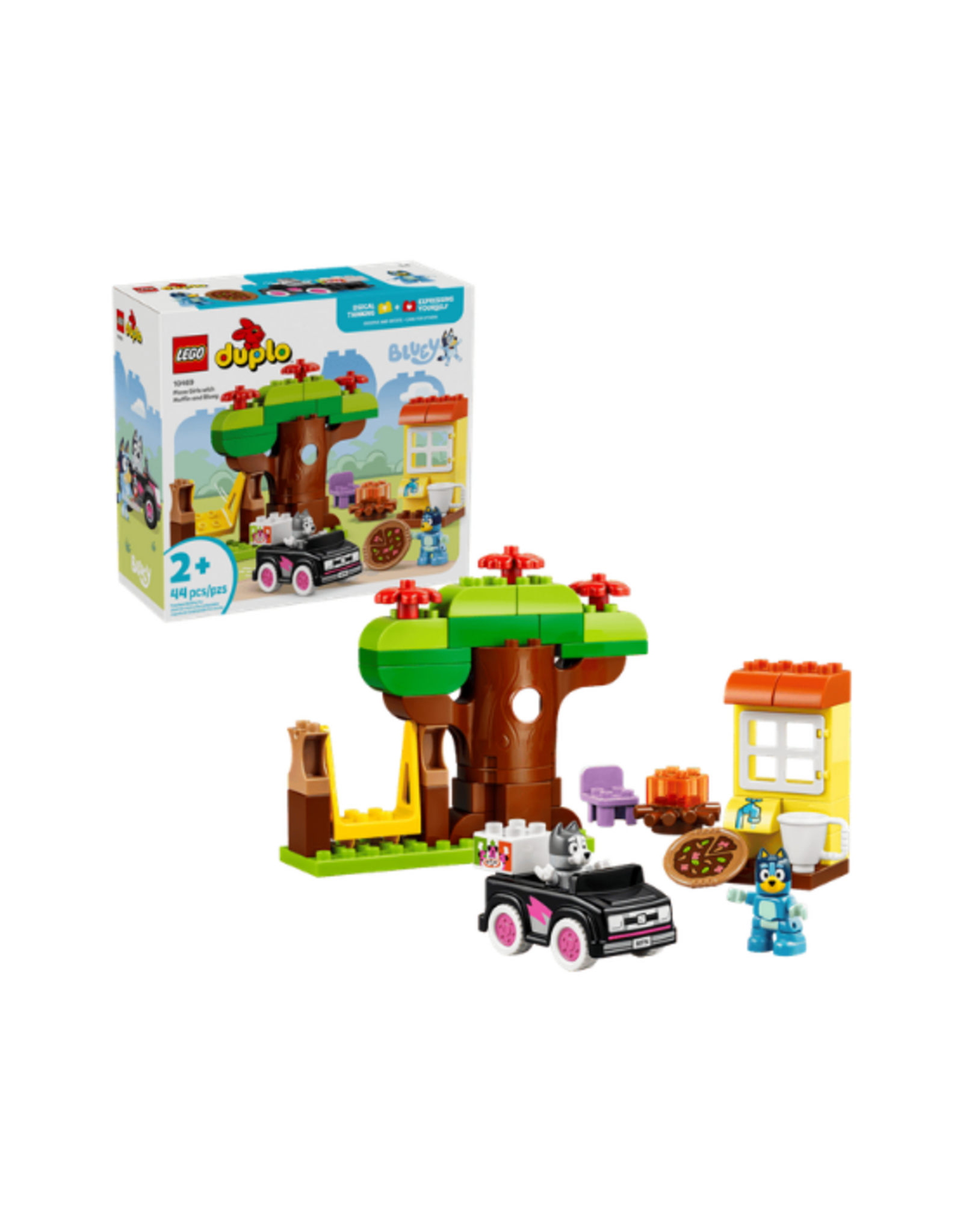 Lego Lego - Duplo - 10469 -  Pizza Girls with Muffin and Bluey