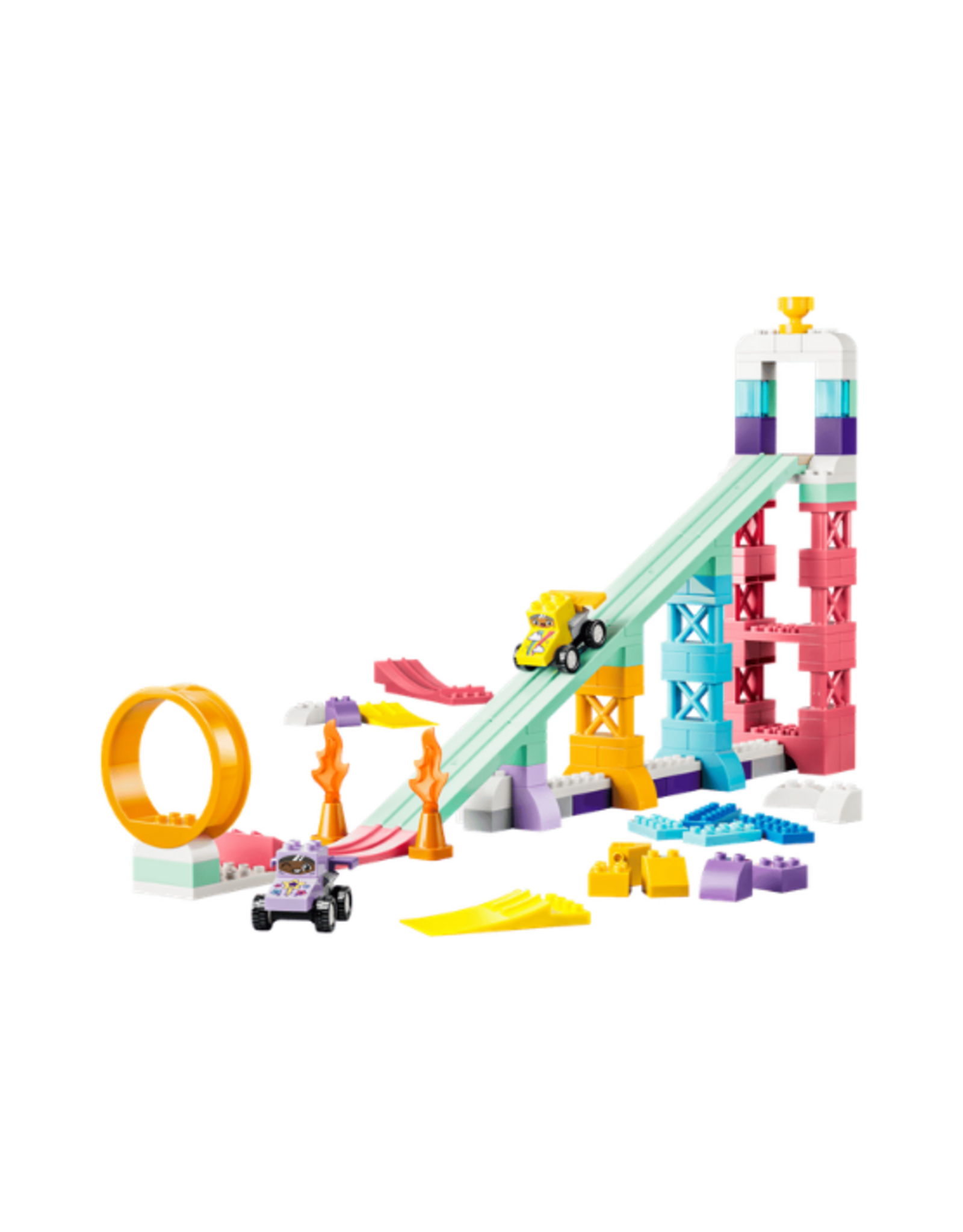 Lego Lego - Duplo - 10478 - 3 in 1 Creative Ramps with Vehicles