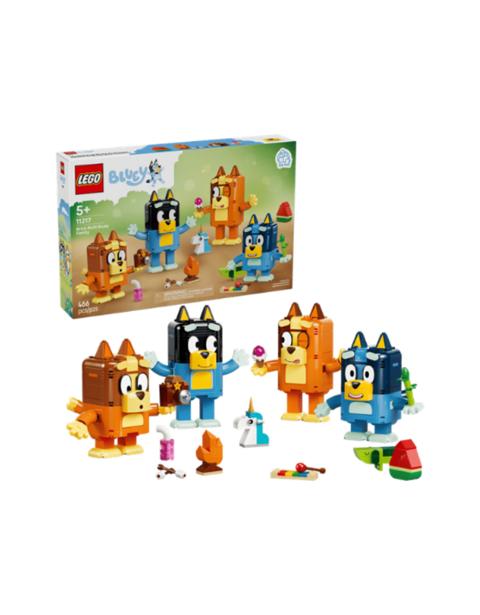 Lego Lego - Bluey - 11217 -  Brick-Built Bluey Family