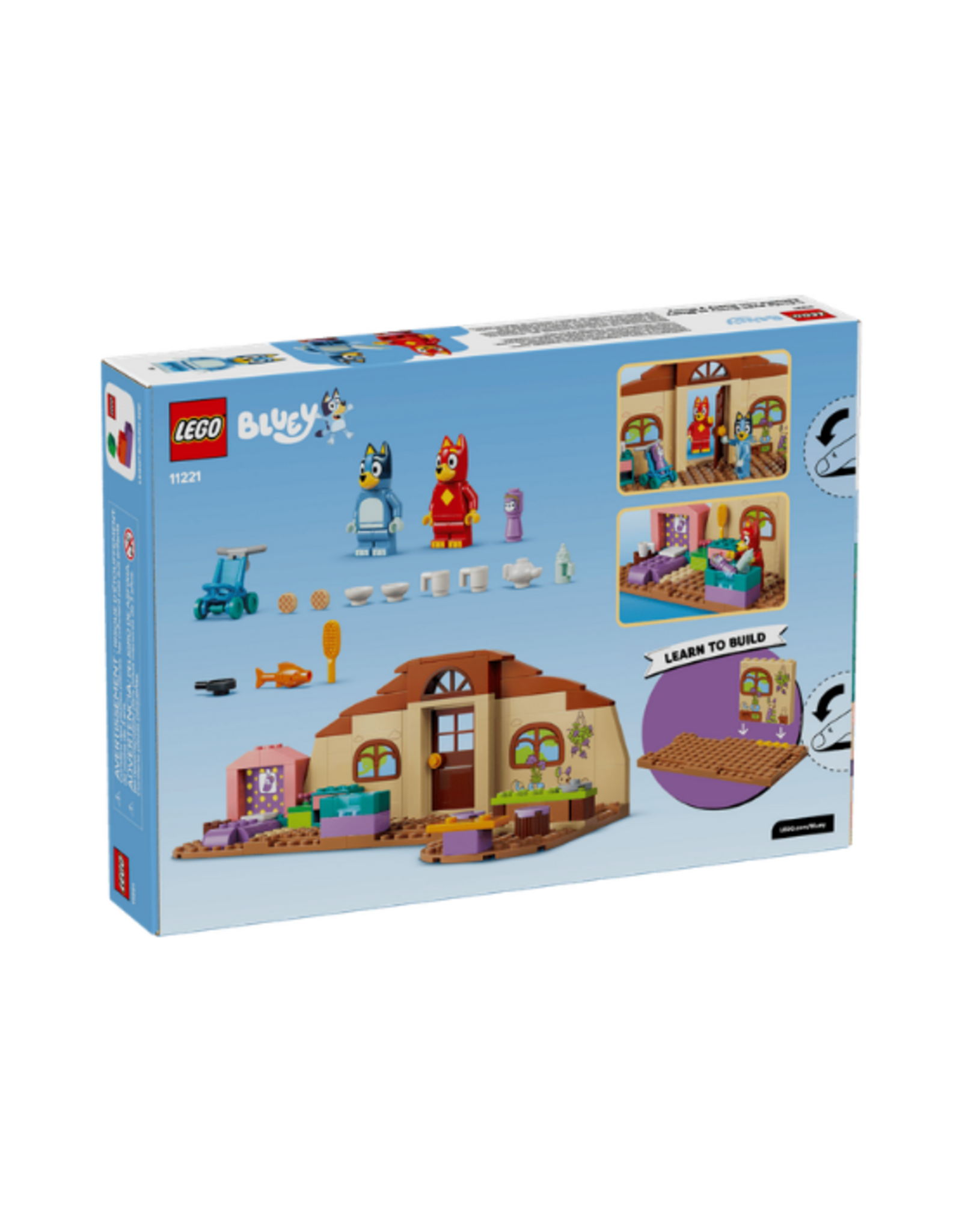 Lego Lego - Bluey - 11221 - School with Rusty and Bluey