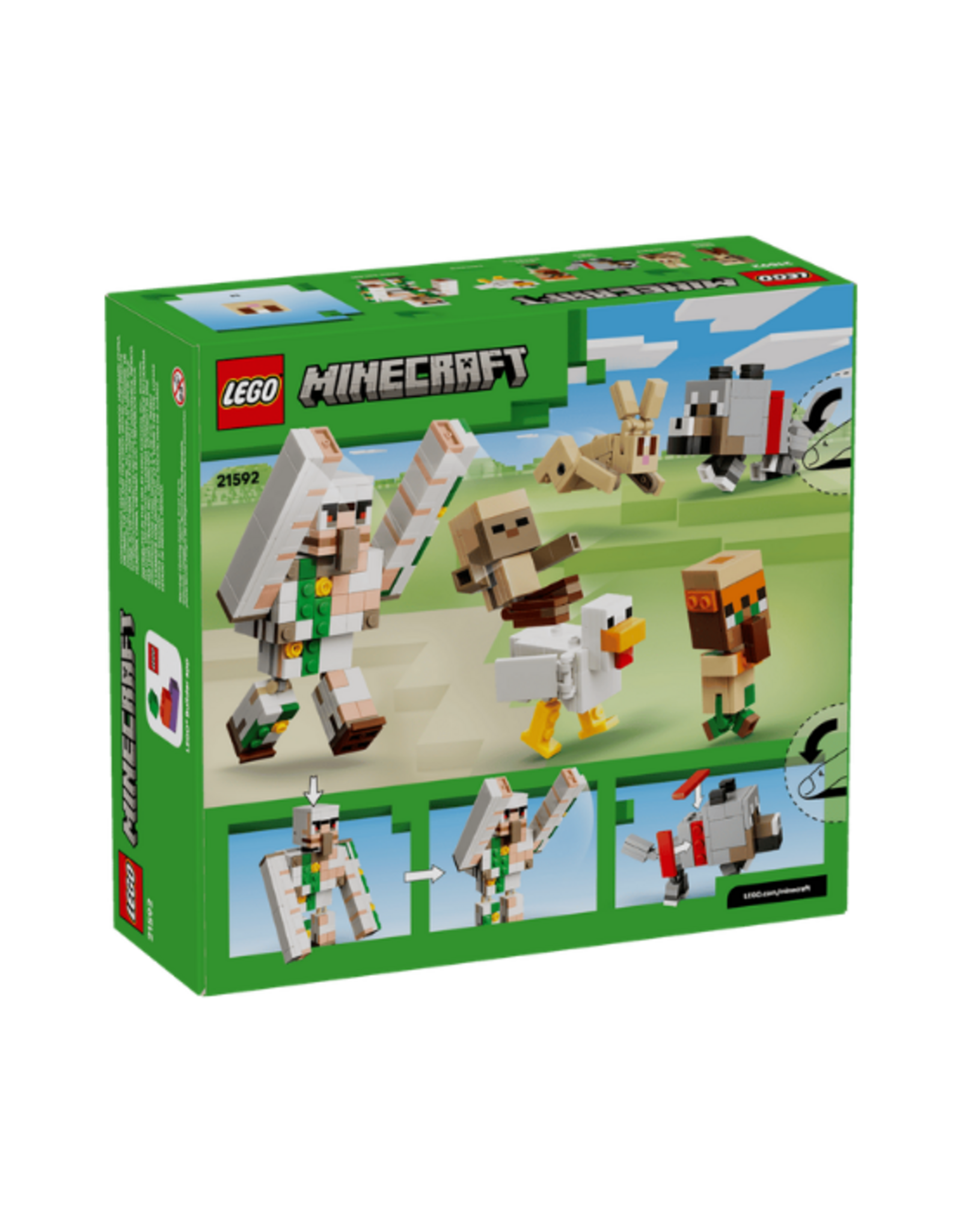 Lego Lego - Minecraft - 21592 - Chicken Jockey Desert Attack