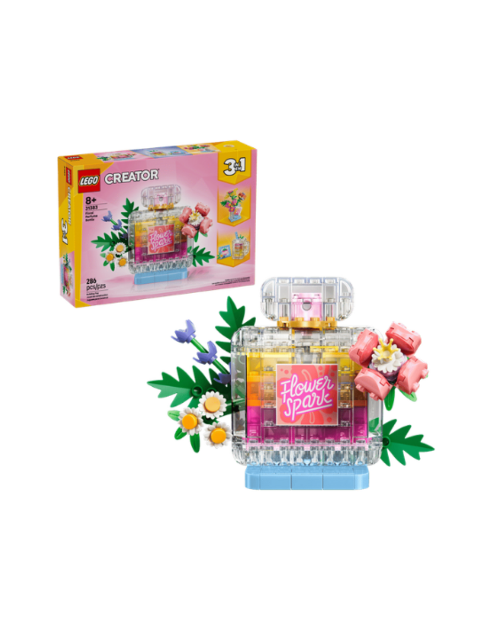 Lego Lego - Creator 3in1 - 31383 - Floral Decor Perfume Bottle