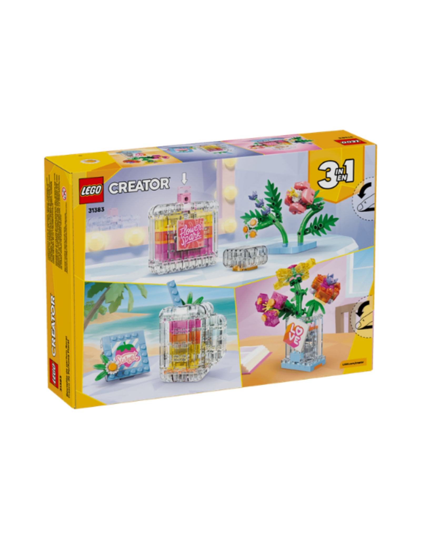 Lego Lego - Creator 3in1 - 31383 - Floral Decor Perfume Bottle