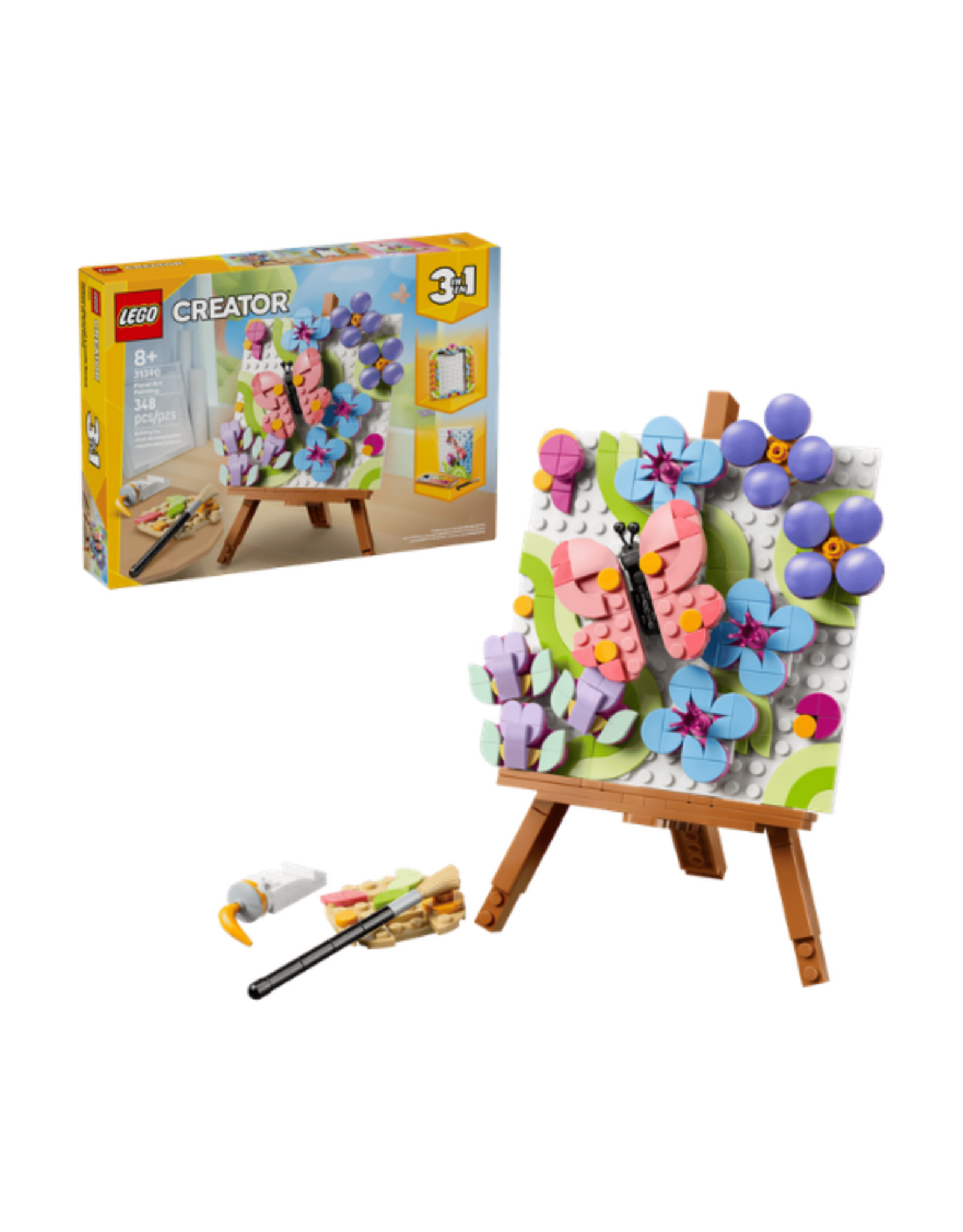Lego Lego - Creator 3in1 - 31390 - Floral Art Decor Painting