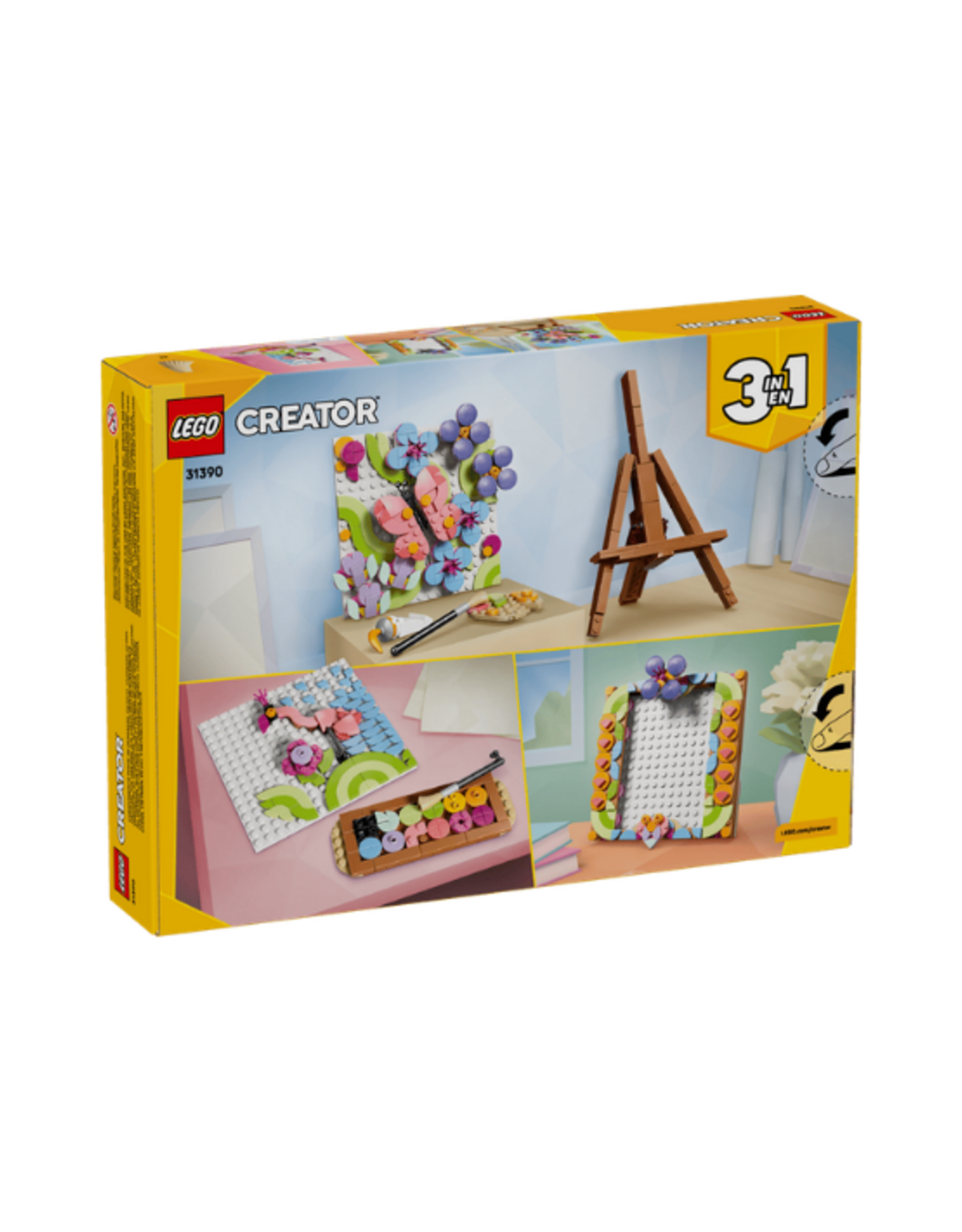 Lego Lego - Creator 3in1 - 31390 - Floral Art Decor Painting
