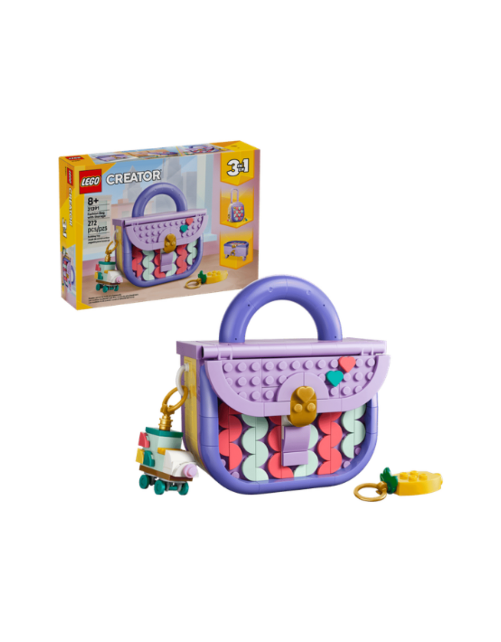 Lego Lego - Creator 3in1 - 31391 - Art Fashion Bag with Storage