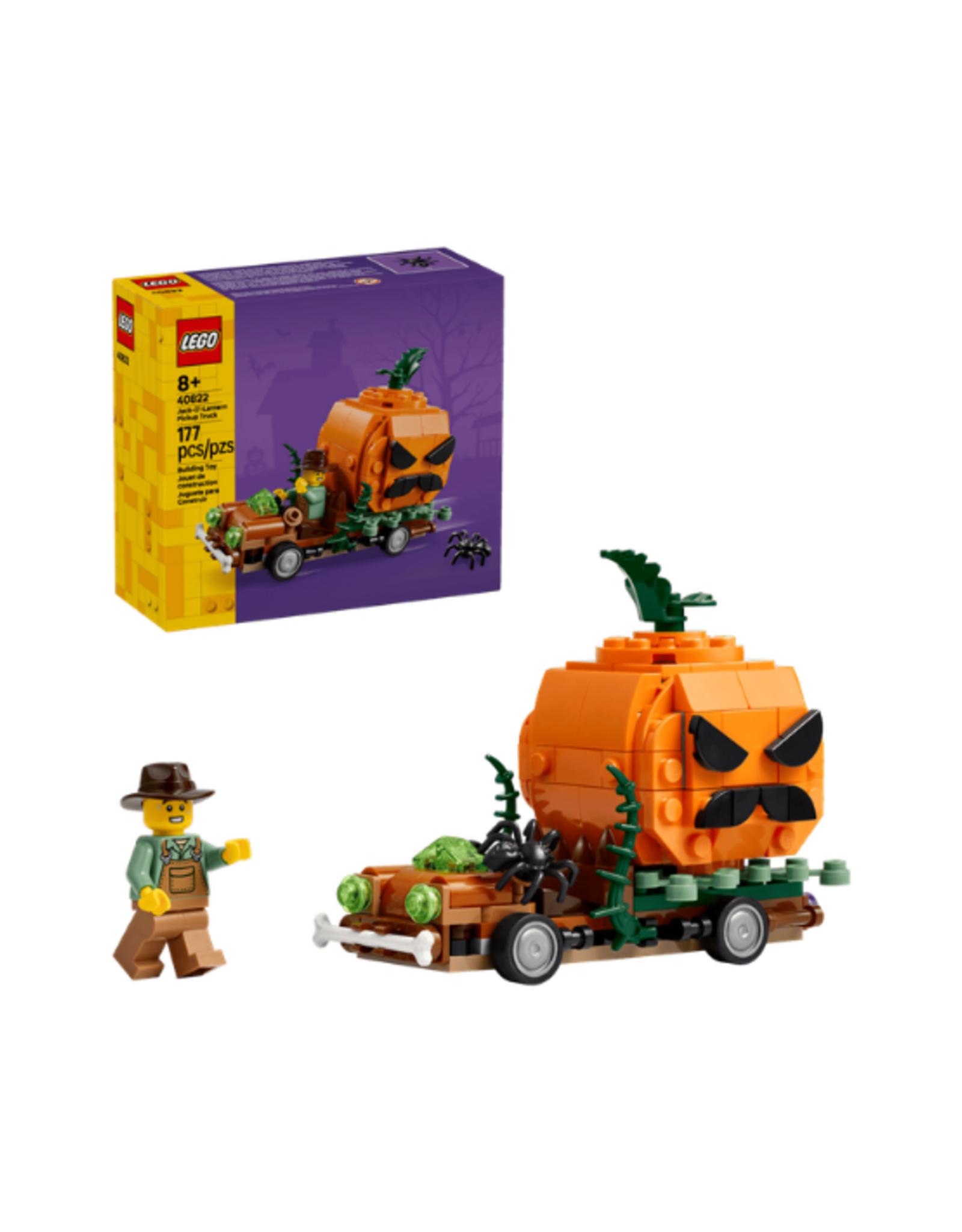 Lego Lego - 40822 - Jack-O'-Lantern Pickup Truck