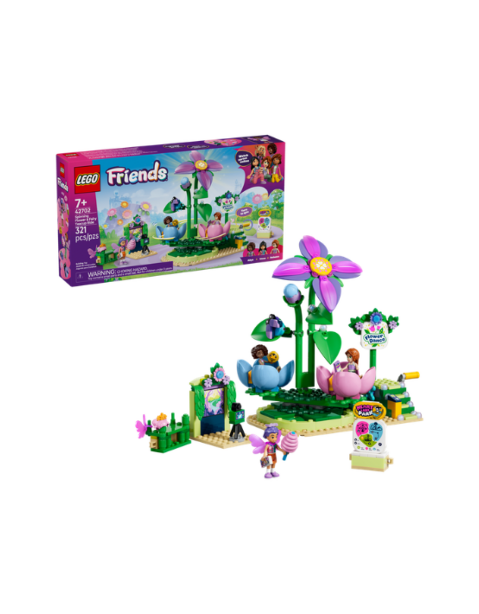 Lego Lego - Friends - 42702 - Spinning Flower & Fairy Teacup Ride
