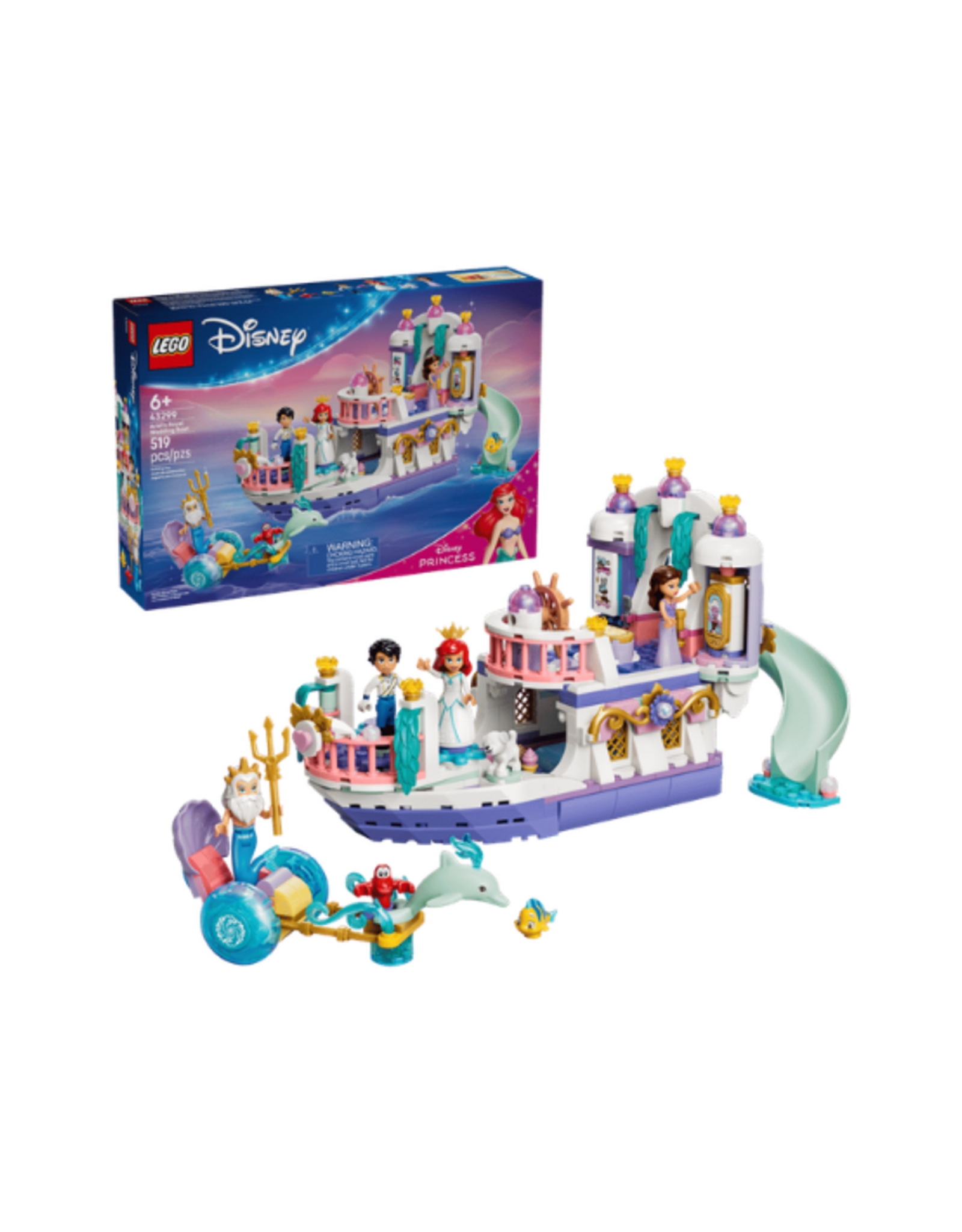 Lego Lego - Disney - 43299 - Ariel's Royal Wedding Boat
